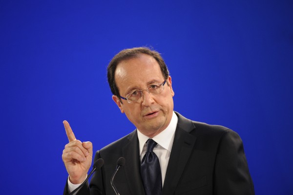 Francois Hollande presents his programme for 2012