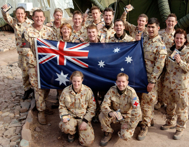 Australian pies on Australia Day in Kashmir