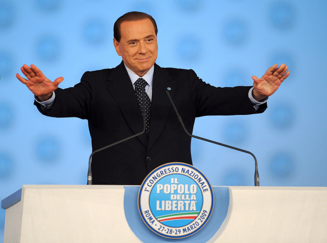 Berlusconi address