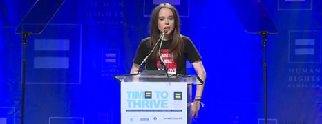 Le coming out émouvant d’Ellen Page