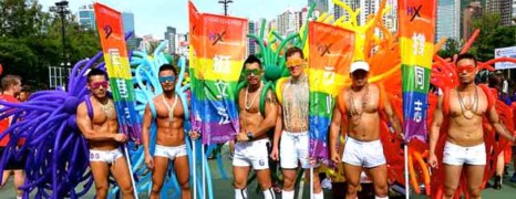 9 000 personnes à la gaypride de Hong Kong