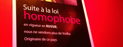 Boycott loi anti-gay russe : les bars du Marais s’y mettent enfin !