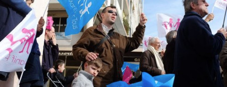 La répète à Toulon avant la Manif pour tous le 24 mars