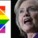 Hillary met son logo de campagne aux couleurs gay