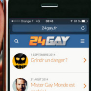 Bougez avec la version mobile de 24Gay.fr