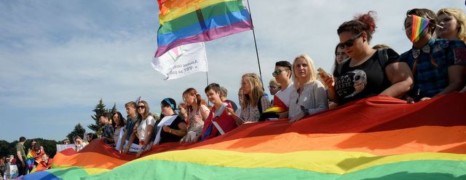 Rassemblement gay à Saint-Pétersbourg